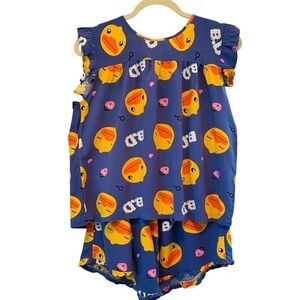 FOREVER 21 B DUCK Two Piece Lounge Set Girls/Teen/Tween XXL